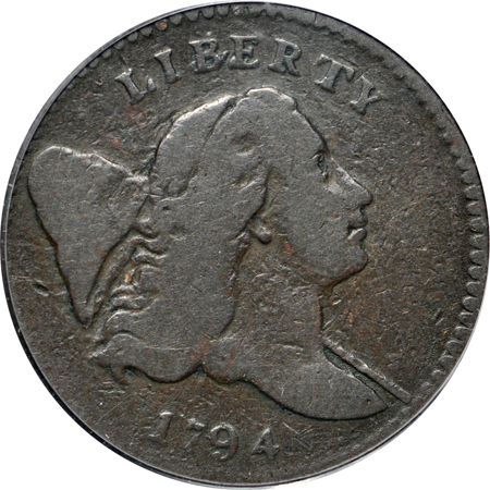 1794 (C-5a, R.4+) PCGS VG-10.