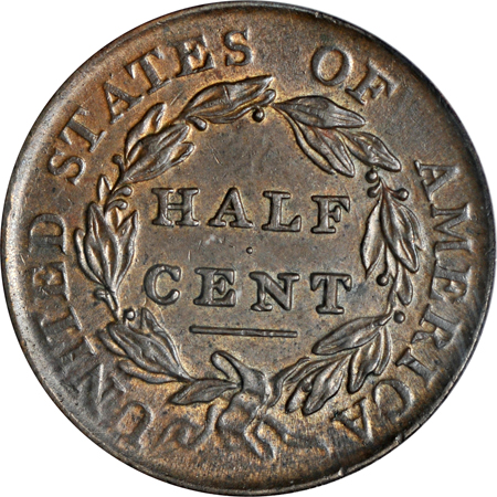 1809 Normal Date (C-6, R.1). PCGS AU-58.