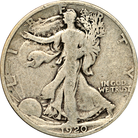 Complete set of Walking Liberty half-dollars in a Dansco 7160 album.