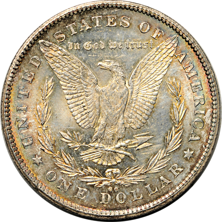 1878-CC MS-60, 1879-CC VF, and 1880-CC XF details/questionable color.
