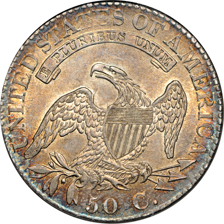 1824 (O-105, R.2) NGC MS-62.