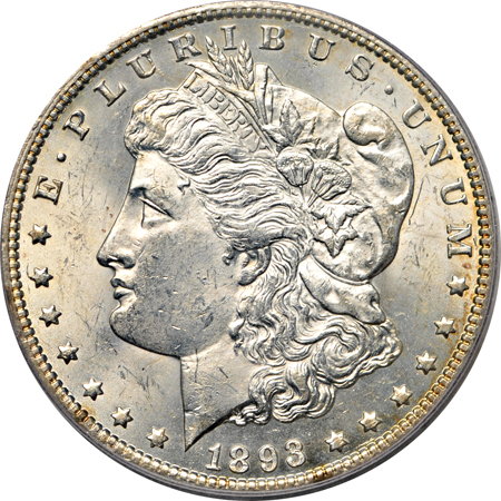 1893-O (VAM-4) PCGS MS-63.