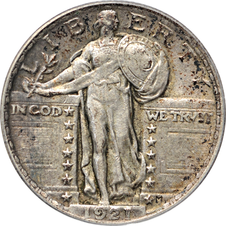 1921 PCGS XF-45.