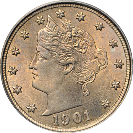 1901 PCGS MS-65.