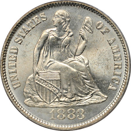 1883 PCGS MS-66.