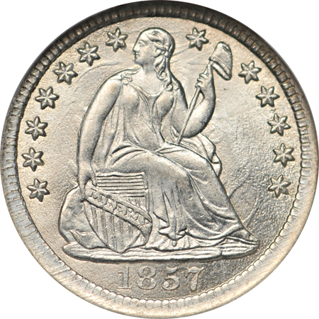 1857 NGC MS-66.