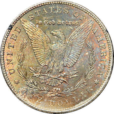 Three 1883-CC GSA MS-64.