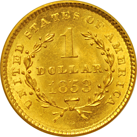 1853 PCGS MS-63.