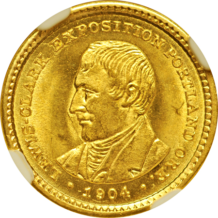 1904 Lewis & Clark. NGC MS-65.