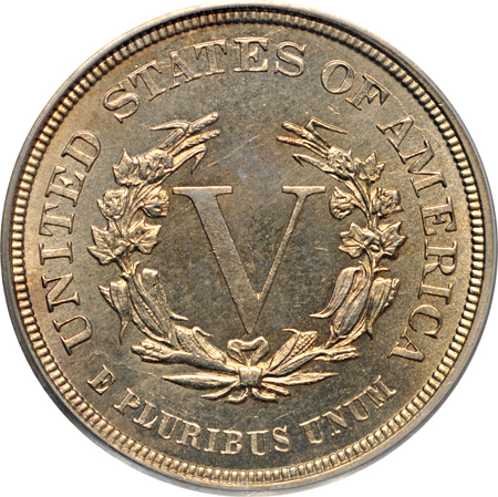 1883 No Cents. PCGS MS-65.