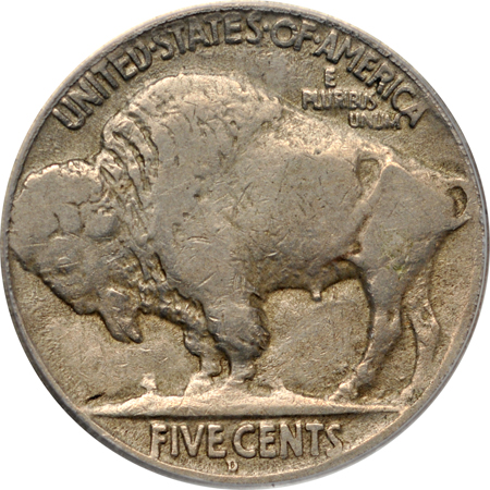 1918/7-D PCGS F-12.