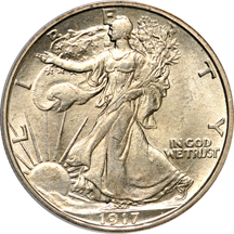 1917-S Reverse. PCGS MS-63.