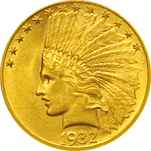 1932 ANACS MS-61.