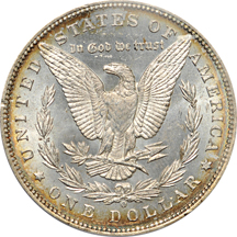 1889-O PCGS MS-64.