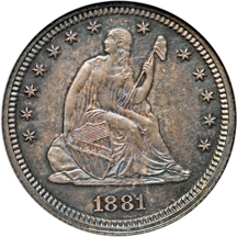 1881 NGC PF-64 CAC.