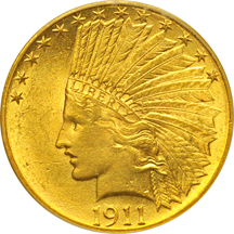 1911 PCGS MS-63.