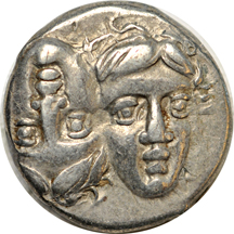 Greece.  400 - 300 BC Greek Drachm, Trace, Istros. VF.