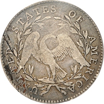 1795 (O-117, R.4) PCGS F-12.