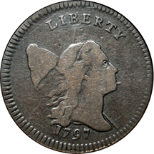 1797 Plain Edge (C-3a, R.3). NGC VG-8 BN.