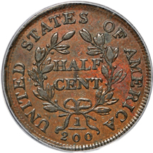 1804 Plain 4 - Stems (C-11, R.3+). PCGS XF-45.