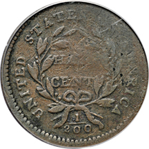 1794 (C-4a, R.3) PCGS GD-6.