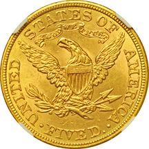 1908 Liberty. NGC MS-63.