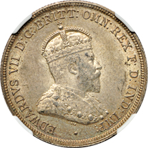 Australia.  1910 Four Piece Mint Set, all NGC.