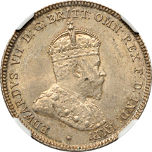 Australia.  1910 Four Piece Mint Set, all NGC.