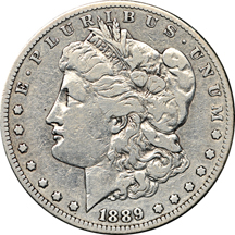 Complete set of Morgan dollars from 1878 through 1890-S in a Dansco 7178 album.