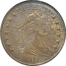 1807 (O-110a, R.2) ANACS MS-61.