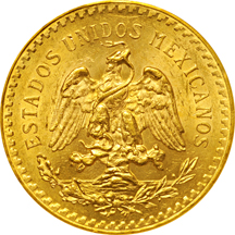 Mexico.  1921 50 Pesos. ANACS MS-62.