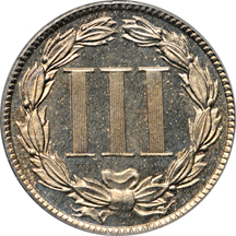 1885 PCGS PF-64.