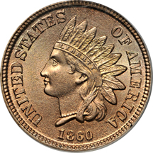 1860 PCGS MS-65.