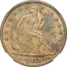 1877 NGC MS-64.