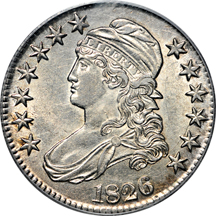 1826 (O-111a, R.2) PCGS AU-58.