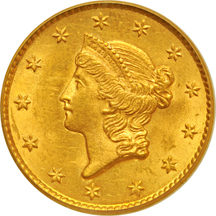 1852 PCGS MS-63.