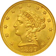 1897 PCGS MS-65.