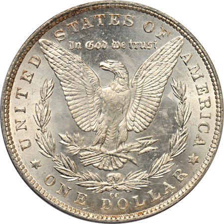 1882-CC and 1884-O PCGS MS-65 (rattler).