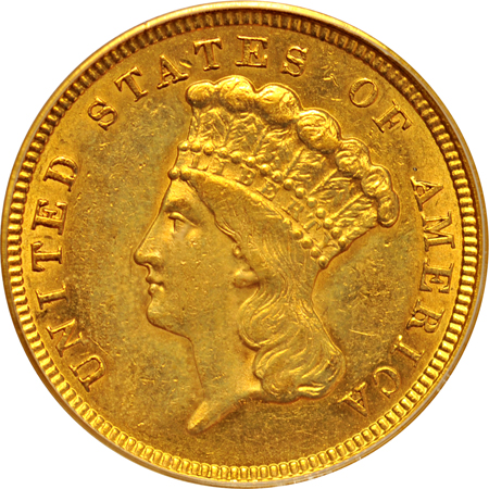 1854 PCGS XF-40.