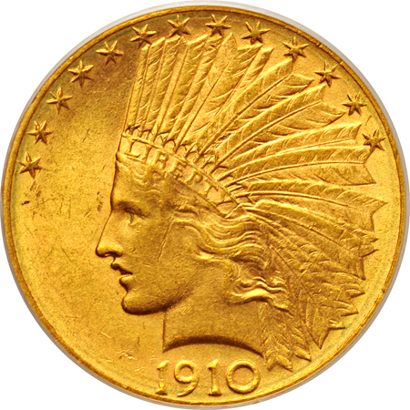 1910-D PCGS AU-58.