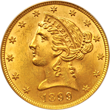 1899 PCGS MS-63+.