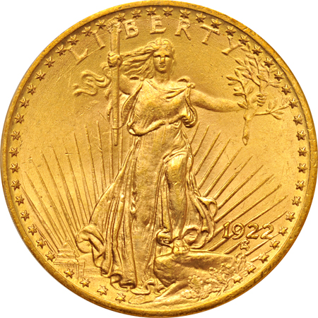 1922 PCGS MS-64.