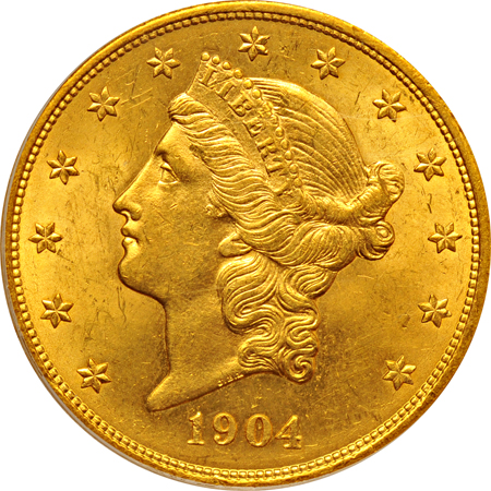 1904 PCGS MS-61 (green label).