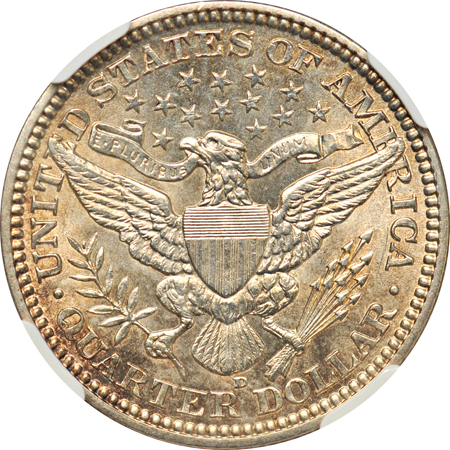 1916-D BARBER. NGC MS-64.