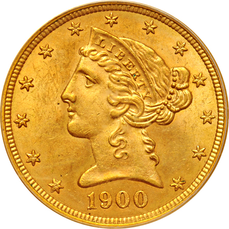 1900 PCGS MS-63.