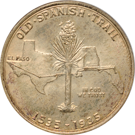 1935 Spanish Trail. PCGS MS-65.