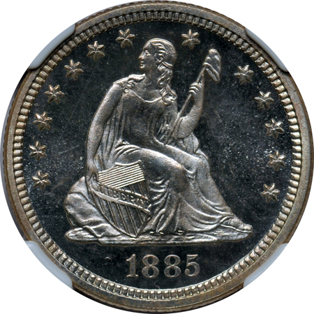 1885 NGC PF-68 Cameo.