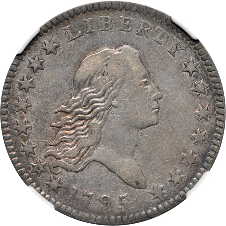 1795 (O-110, R.4) NGC XF-40.