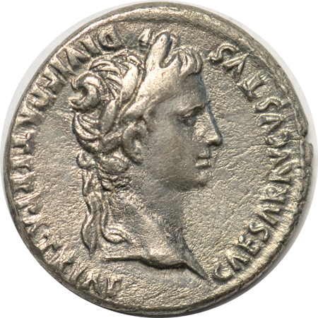 Roman Empire - Augustus Denarius (27 BC - AD 14) and Antoninus Pius Denarius (AD 138 - 161).
