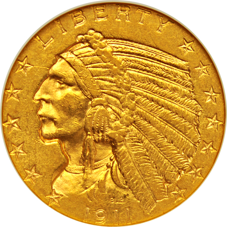 1911-D ANACS MS-60.